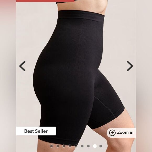 Shapermint Essentials Black All Day Every Day High-Waisted Shaper Shorts Sz M/L - Picture 6 of 9